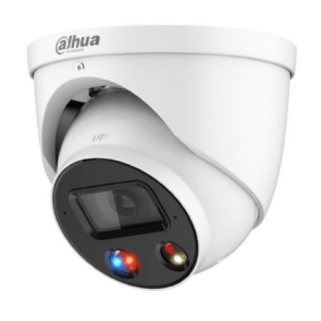 Dahua TiOC Advanced 2.0 8MP AI Active Deterrence SMD+ Full Colour Starlight IP Dome Camera - DH-IPC-HDW3849H-AS-PV-ANZ