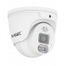 IVSEC 850D 8MP 4K 110° AI PoE ONVIF Advance Deterrent Dome Security Camera - IVNC-850D