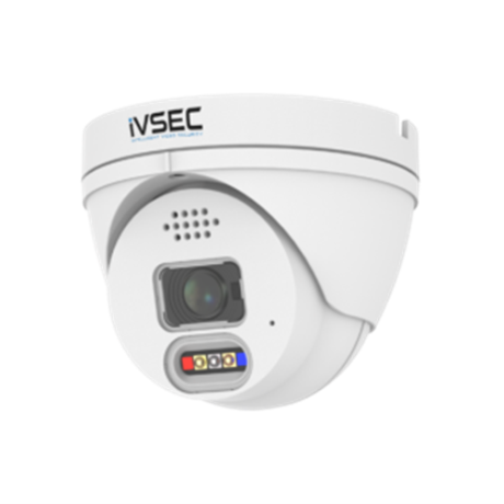 IVSEC PRO 340ADX 12MP 6K 87° 15fps AI PoE ONVIF Dome Security Camera - IVNC-340ADX