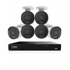 IVSEC 12MP 6K AI 2TB 8CH 6x1250B Bullet Cameras UHD NVR CCTV Security System (8x4) - IVK8L-12506B