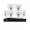 IVSEC 12MP 6K AI 2TB 8CH 6x1250D Dome Cameras UHD NVR CCTV Security System (8x4) - IVK8L-12506D