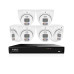 IVSEC 12MP 6K AI 2TB 8CH 6x1250D Dome Cameras UHD NVR CCTV Security System (8x4) - IVK8L-12506D