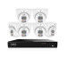 IVSEC PRO 8MP 4K PRO-AI 2TB 8CH 6x880D-AI Cam 25fps Sony Starvis NVR CCTV Security System (8x6)