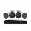 IVSEC 12MP 6K AI 2TB 8CH 4x1250B Bullet Cameras UHD NVR CCTV Security System (8x4) - IVK8L-12504B