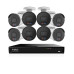 IVSEC PRO 8MP 4K PRO-AI 2TB 8CH 8x880B Cam 25fps Sony Starvis NVR CCTV Security System (8x8)