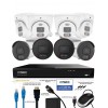 IVSEC 8MP 4K AI 2TB 8CH 4x850B + 4x850D Cameras UHD NVR CCTV Security System (8x8)
