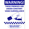 Securview CCTV Warning Sign Corflute A3 Size