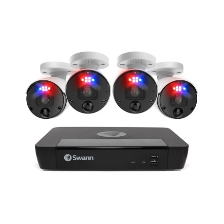 Swann 4 Camera 8 Channel 6K 12MP Mega HD Professional NVR Security System