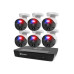Swann Enforcer™ 8 Ch 6 Red & Blue Flashing Lights Camera 4K Ultra HD NVR with 2TB HDD Security System