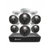 Swann Enforcer™ 8 Ch 6 Red & Blue Flashing Lights Camera 4K Ultra HD NVR with 2TB HDD Security System