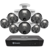  Swann 8 Channel Security System: 4K Super HD NVR-8580 with 2TB HDD & 8 x 4K Upscale NHD-875WLB Bullet Cameras