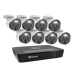  Swann 8 Channel Security System: 4K Super HD NVR-8580 with 2TB HDD & 8 x 4K Upscale NHD-875WLB Bullet Cameras