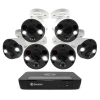 Swann 8 Channel Security System: 4K Ultra HD NVR-8580 with 2TB HDD & 6 x 4K Thermal Sensing Bullet Cameras NHD-887MSFB