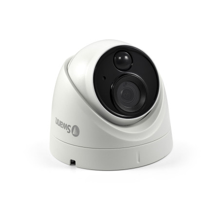  Swann Thermal Sensing PIR Security Camera: 4K Ultra HD Dome with IR Night Vision - SWPRO-4KDOME