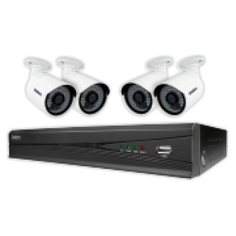 Uniden 8 Channel HD CCTV System with 4 x 2.1 Megapixel Cameras 2TB HDD 1080P