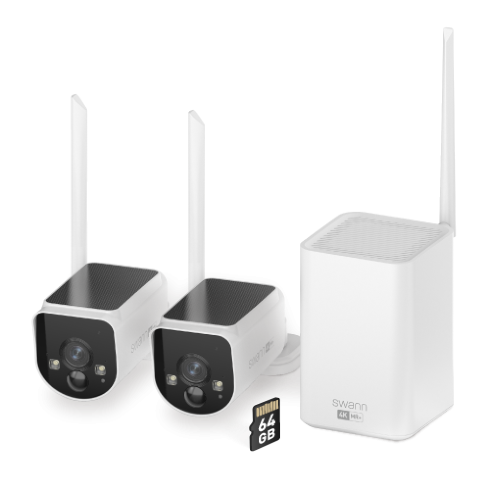 MaxRanger4K™ Solar 2 Camera Security System with Longest Range Wireless | SWNVK-MR4KSD2 