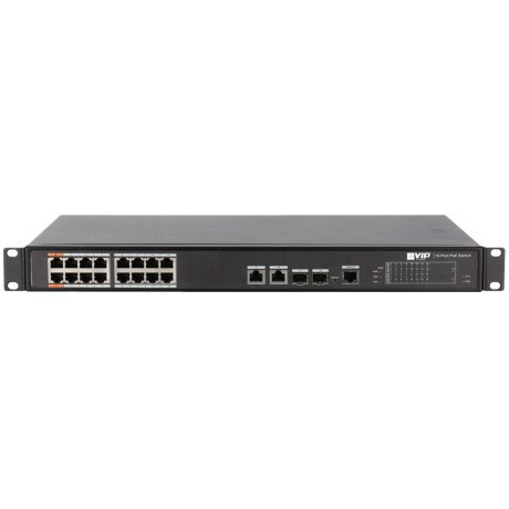 VIP Vision 16-port Managed Hi-PoE Network Switch