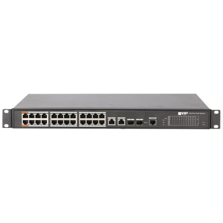 VIP Vision 24-port Managed Hi-PoE Network Switch