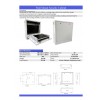 Quality Vertical Wall Mount Security Cabinet
